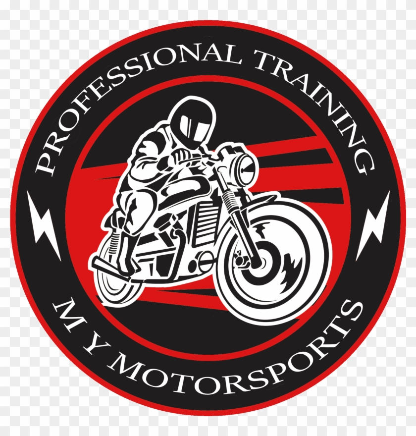 Design Motorcycle Rider Logo Clipart