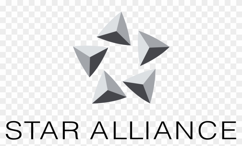 Star Alliance Logo, Vertical - Star Alliance Logo Png Clipart