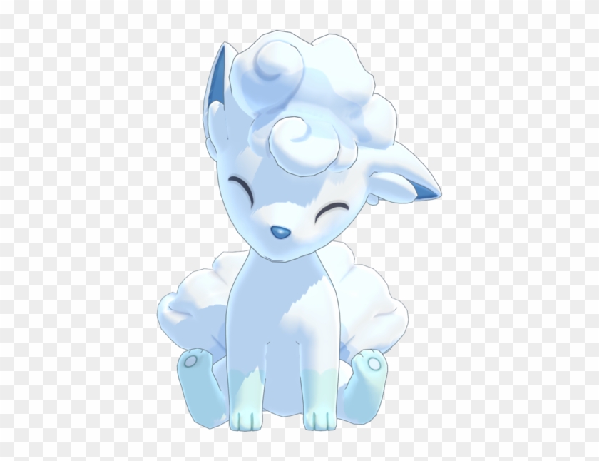 Alolan Vulpix Png - Cartoon Clipart