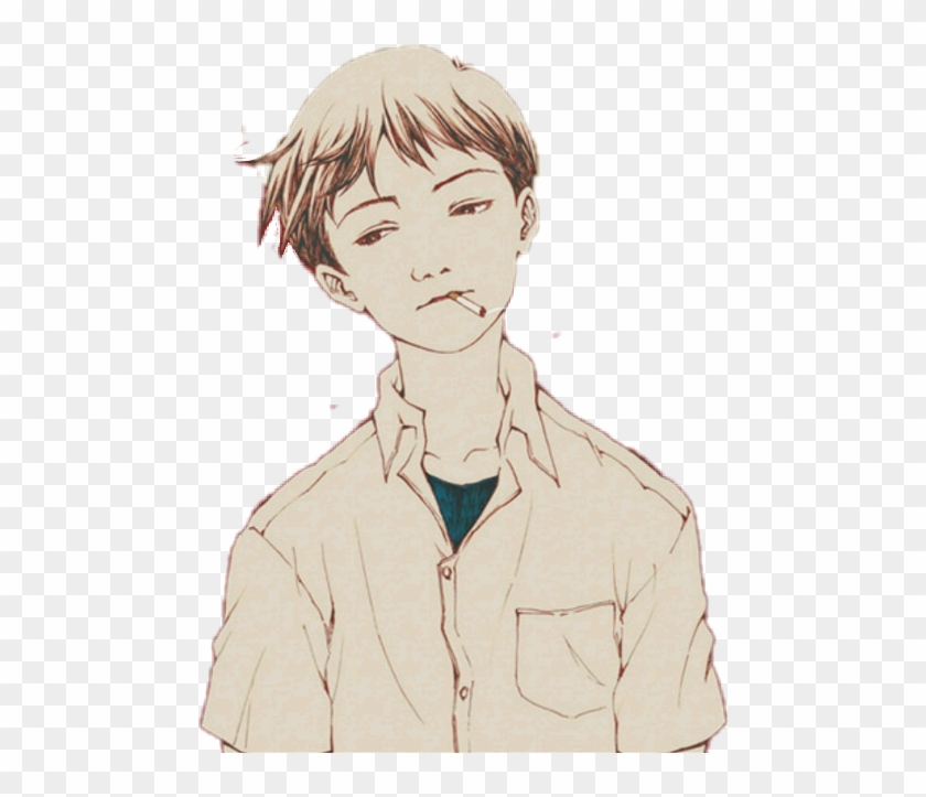 Shinji Ikari , Png Download - Shinji Ikari Smoking Clipart