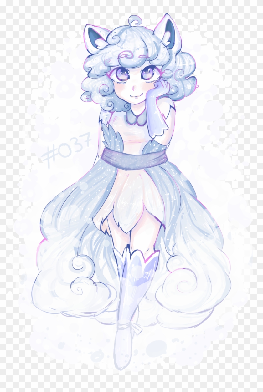 Image Result For Alolan Vulpix Gijinka - Vulpix Alola Version Humana Clipart #5794662