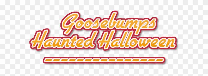 Goosebumps Haunted Halloween Logo Big - Parallel Clipart #5795106