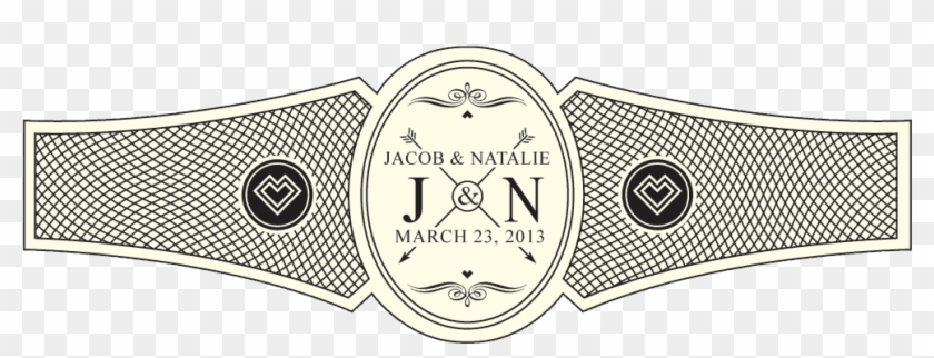 Labels Vector Cigar - Cigar Label Template Vector Clipart