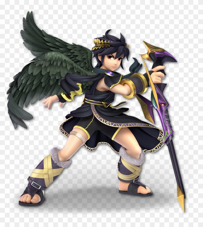 Dark Pit In Super Smash Bros - Dark Pit Ssb Ultimate Clipart #5795371