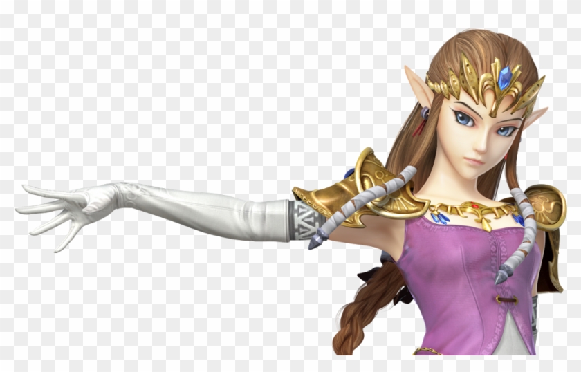 Super Smash Bros Wii U Zelda , Png Download - Zelda Wii U Smash Clipart #5795472