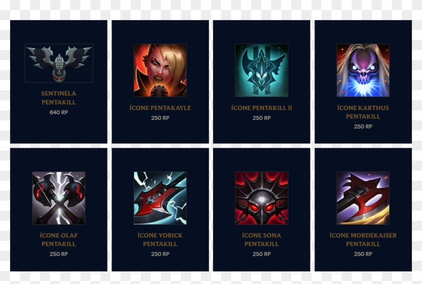 Icons - Icones Pentakill Lol Clipart