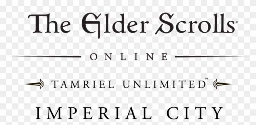 The Elder Scrolls Online - Calligraphy Clipart #5795930