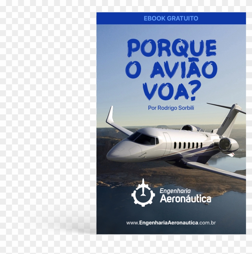 Por Que O Avião Voa - Business Jet Clipart