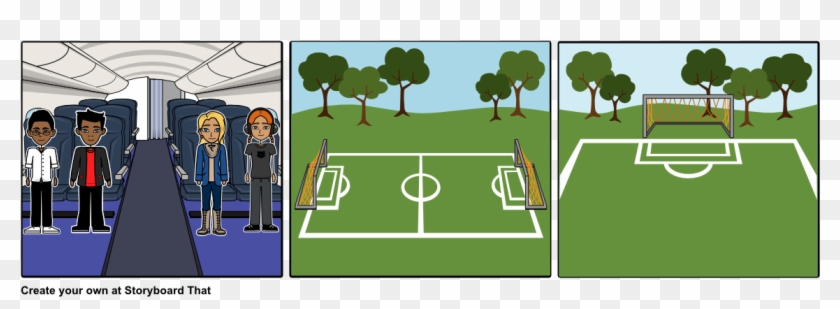 Aviao/campos - Football Clipart #5796423