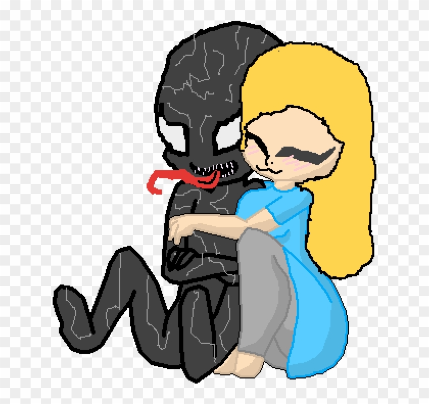 Annie And Venom - Cartoon Clipart #5796675