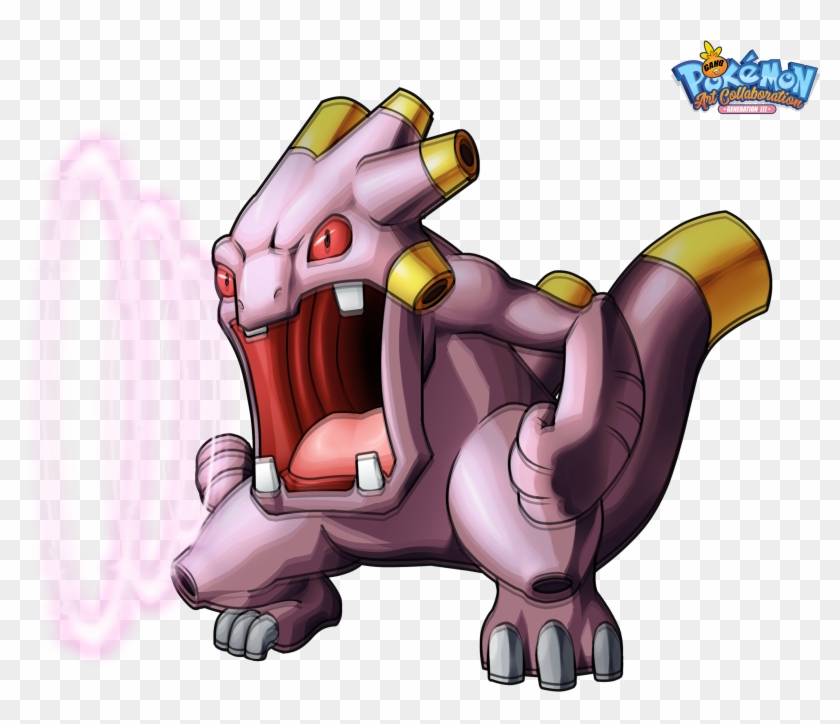 Exploud Using Hyper Voice By Demonic-brute - Cartoon Clipart