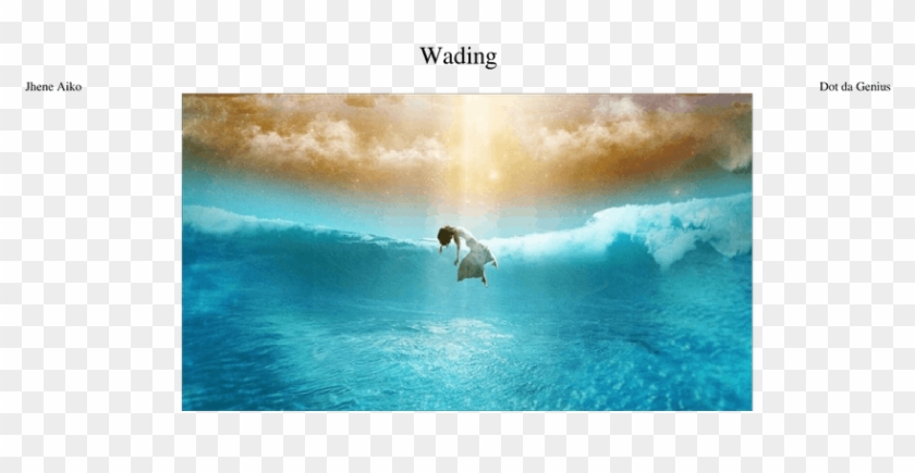 Wading Sheet Music For Piano, Harp, Synthesizer, Percussion - Jhene Aiko Souled Out Album Clipart