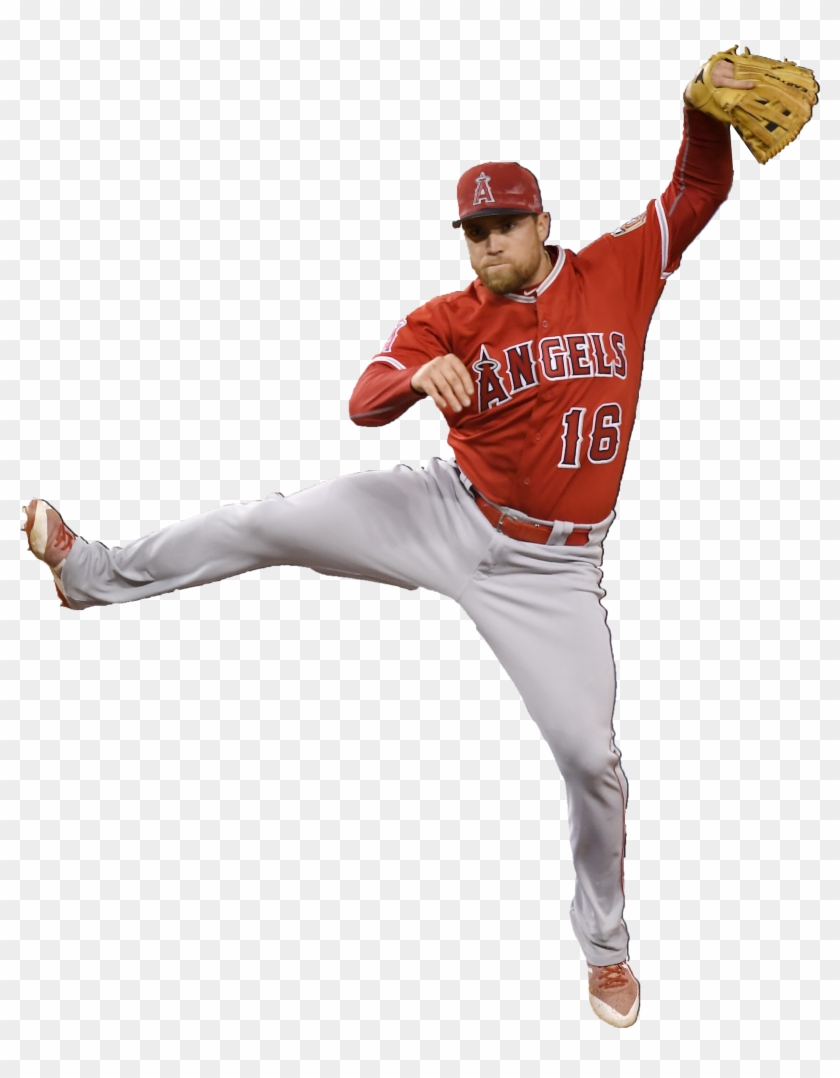 Angels Infielder Nolan Fontana - Pitcher Clipart