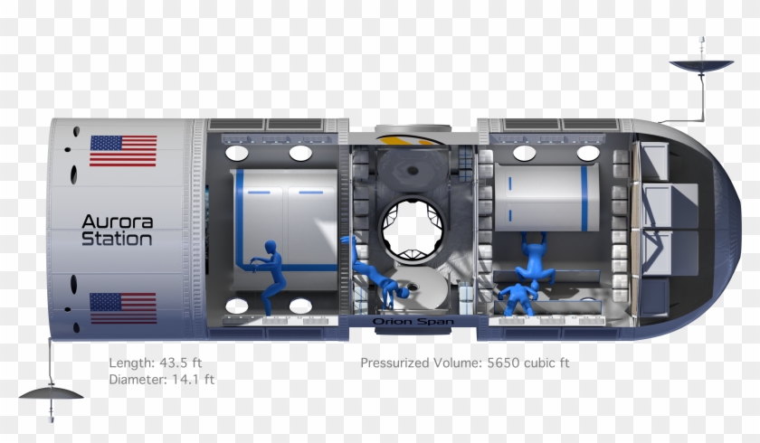 Aurora Station Orion Span Clipart #5797528