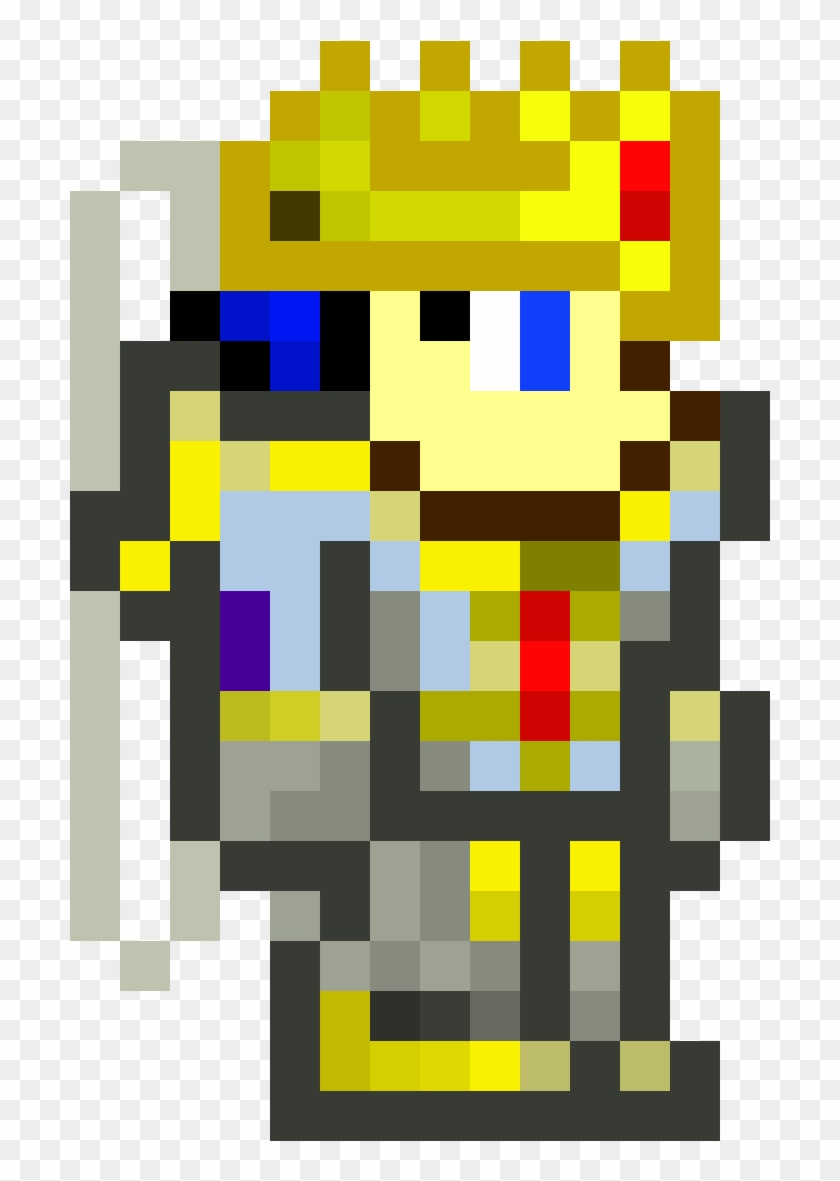 My Terraria Character - Pixel Character Transparent Background Clipart #5797766