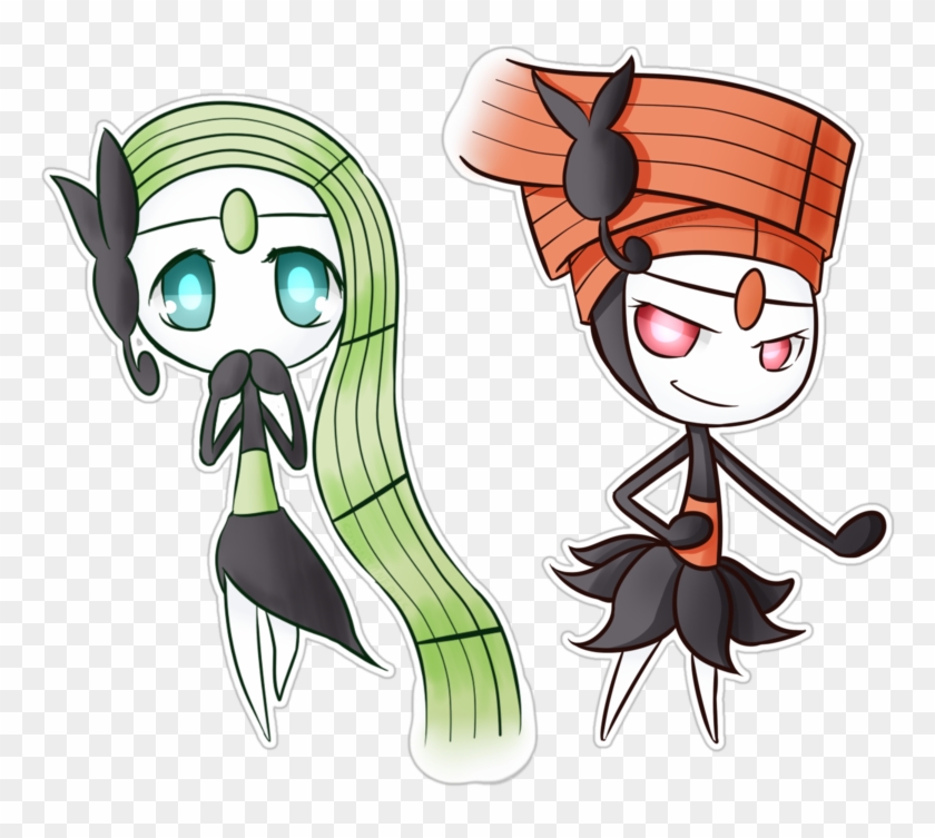 425kib, 900x675, Meloetta - Kawaii Pirouette Meloetta Clipart #5798319
