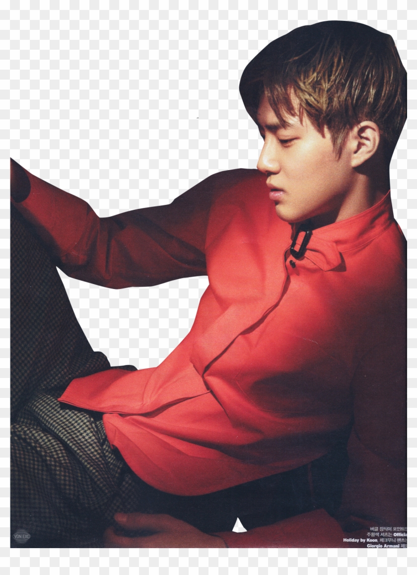 Suho W Korea Photoshoot Clipart #5798476