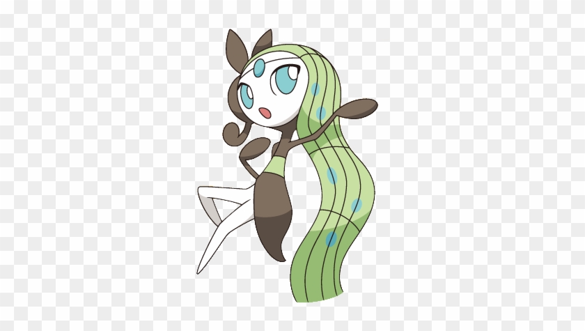 #pokemon #meloetta #kawaii #freetoedit - Pokemons De Tipo Psíquico Clipart #5798498