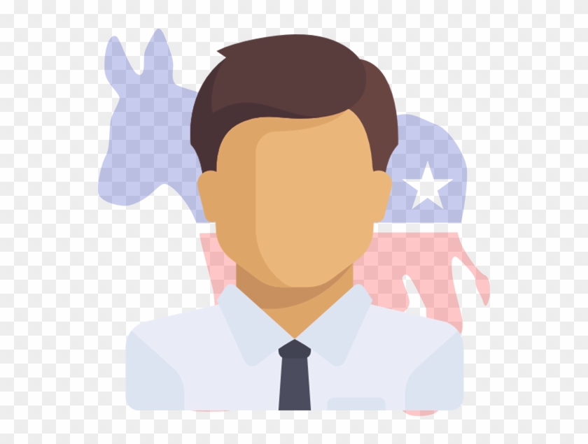 Read More - Democratic Party Logo Black And White Clipart #5798609