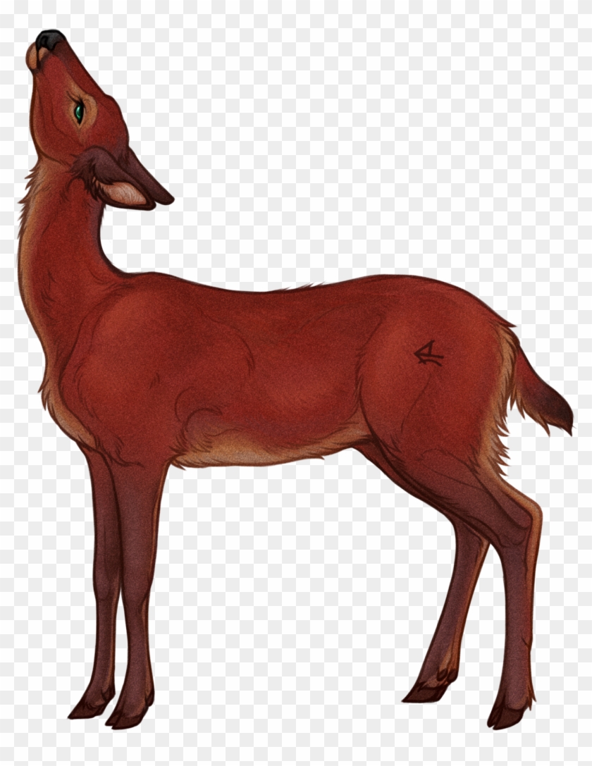 Baka Miku Chu - Deer Clipart #5799378