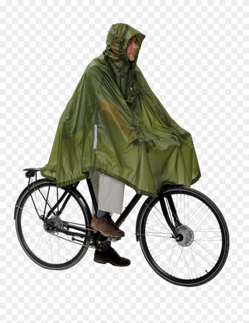 Best Travel Gear Reviews The Daypack And Bike Poncho - Bike Poncho Clipart
