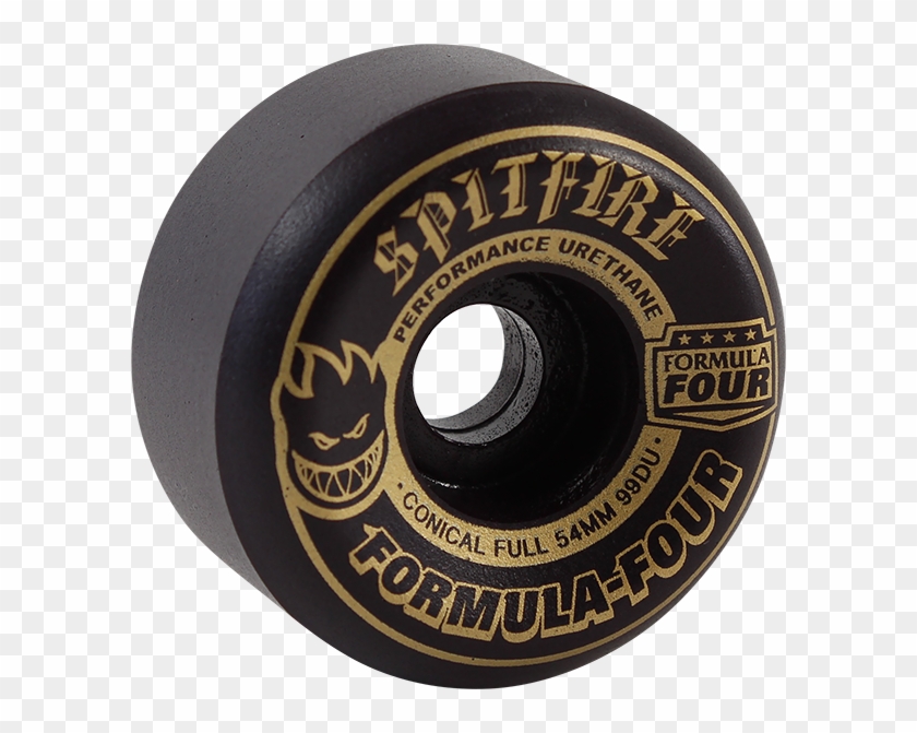 Spitfire F4 99a Conical Full 54mm Blackout Bronze Wheels - Spitfire Conical Full Blackout Silver Clipart #5799941