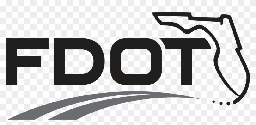 White Logo With Transparent Background - Florida Department Of Transportation Clipart