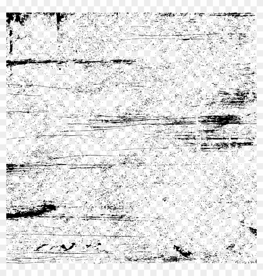 Grunge Png With Transparent Background - Monochrome Clipart