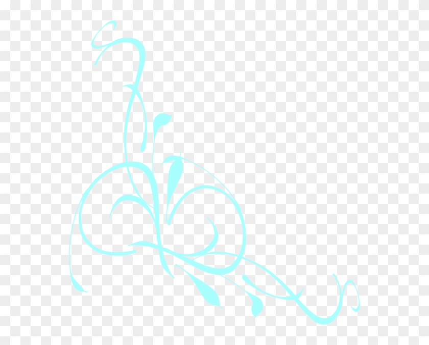 Floral Swirl Svg Clip Arts 570 X 597 Px - Png Download