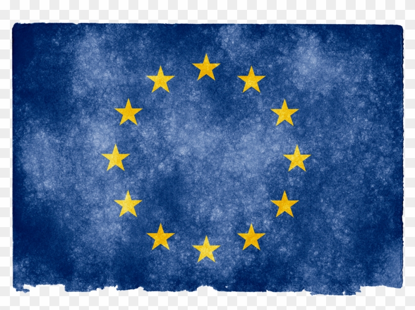 European Union Grunge Flag Png Image - European Union Clipart #580775