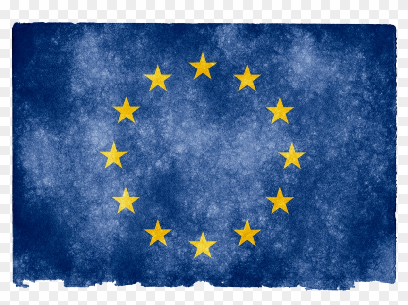 European Union Grunge Flag Png Image - European Union Clipart