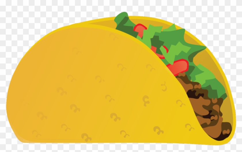 Here's A Taco - Taco Emoji Transparent Background Clipart #580959