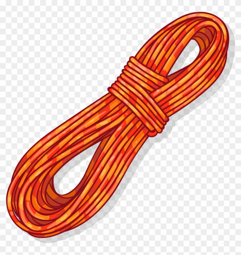 Climbing Rope - Wire Clipart #581020