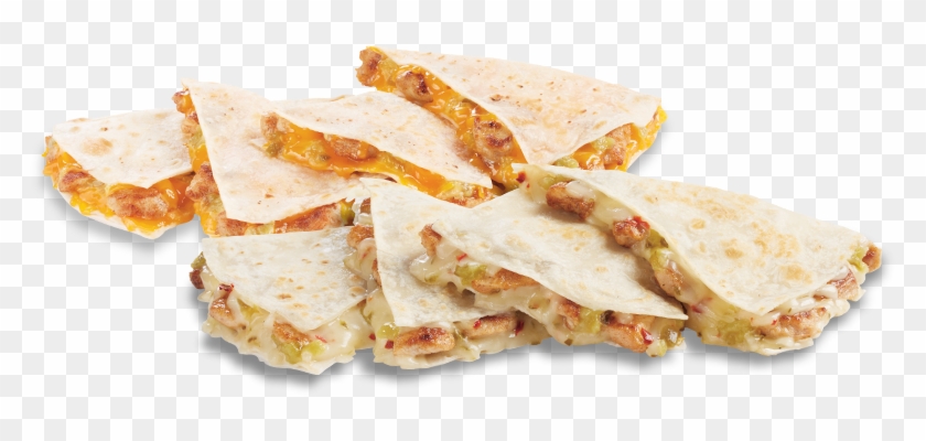 Png Image Mart - Chicken Cheddar Quesadilla Del Taco Clipart
