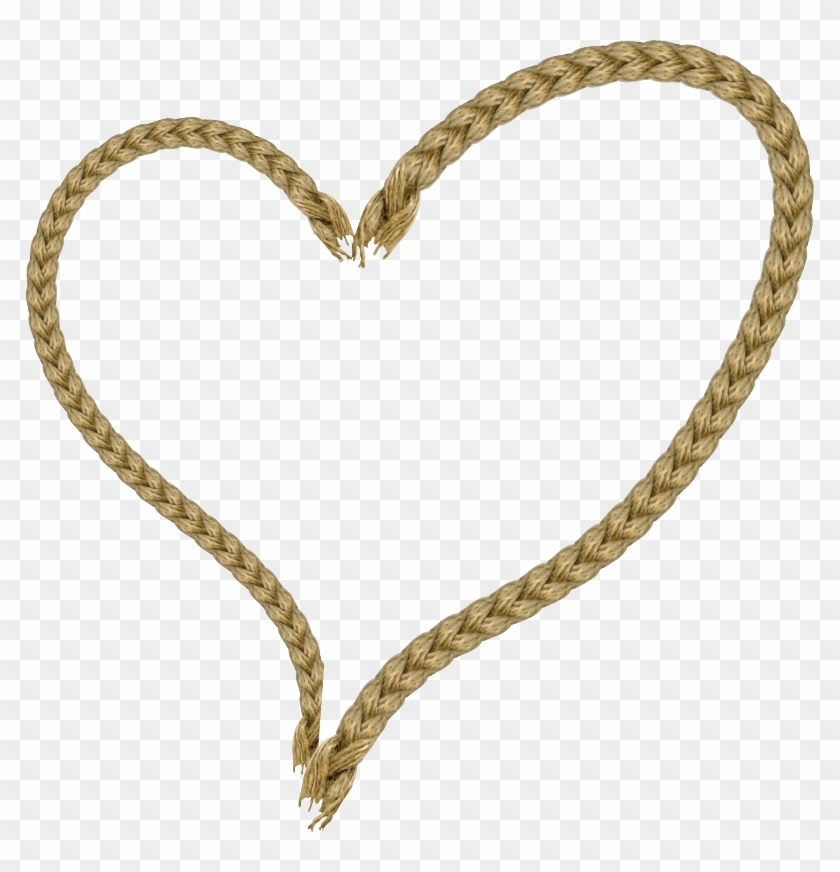 Medium Image - Rope Heart Png Clipart #581339