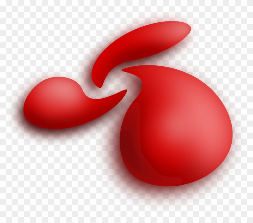 This Free Icons Png Design Of Three Red Drops Swirl Clipart #581426