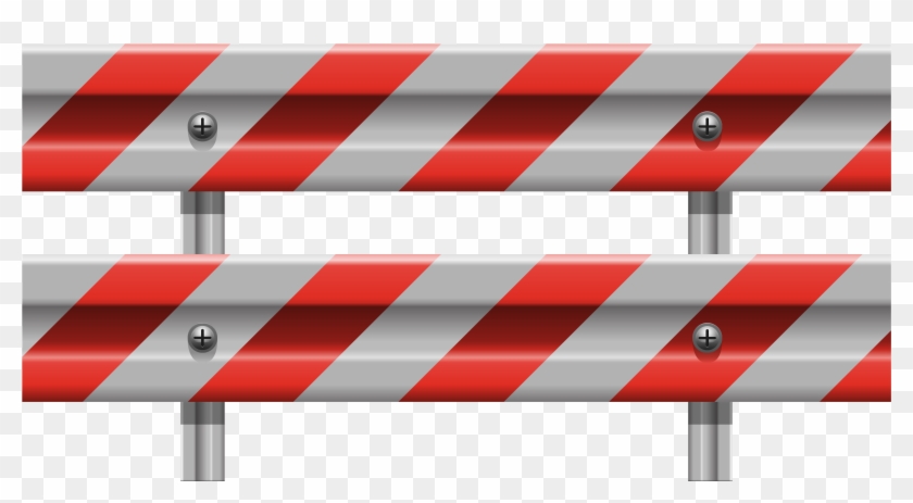 Road Barricade Png Clip Art - Barricade Png Transparent Png #581472