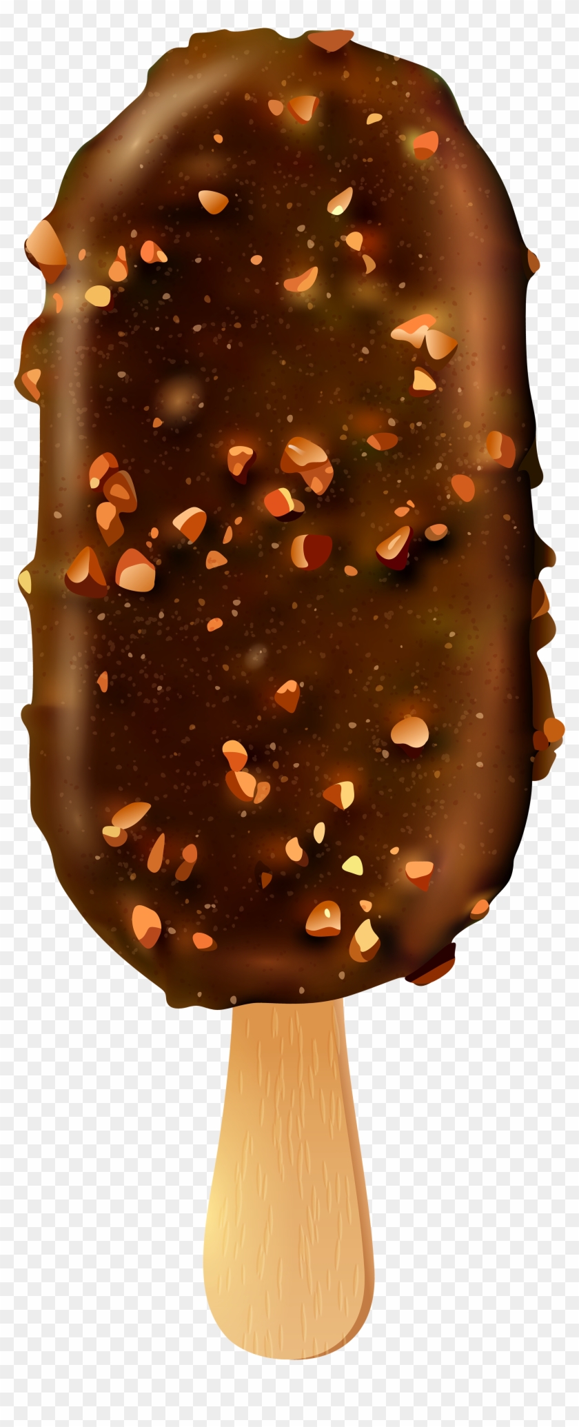 Ice Cream And Nuts Stick Png Clip Art - Stick Ice Cream Png Transparent Png