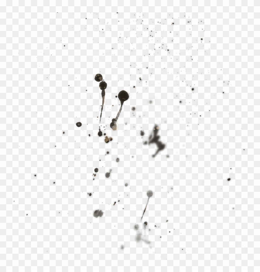 The Gallery For > Dirt Splatter Png - Monochrome Clipart