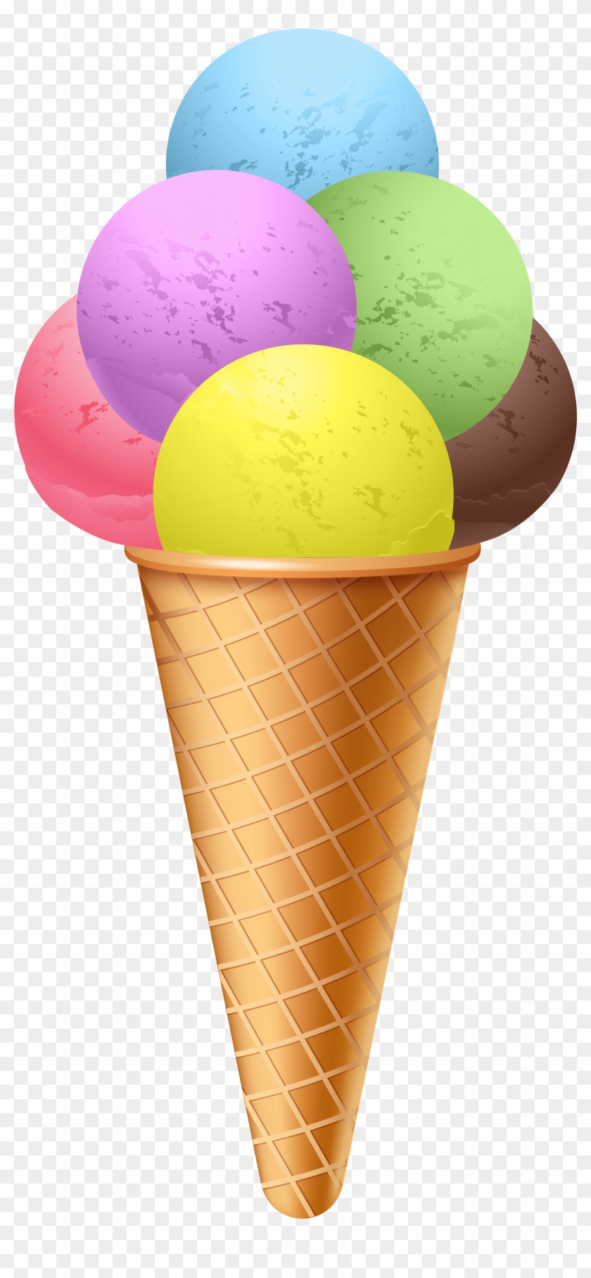 Ice Cream Cone Png Clipart #581880