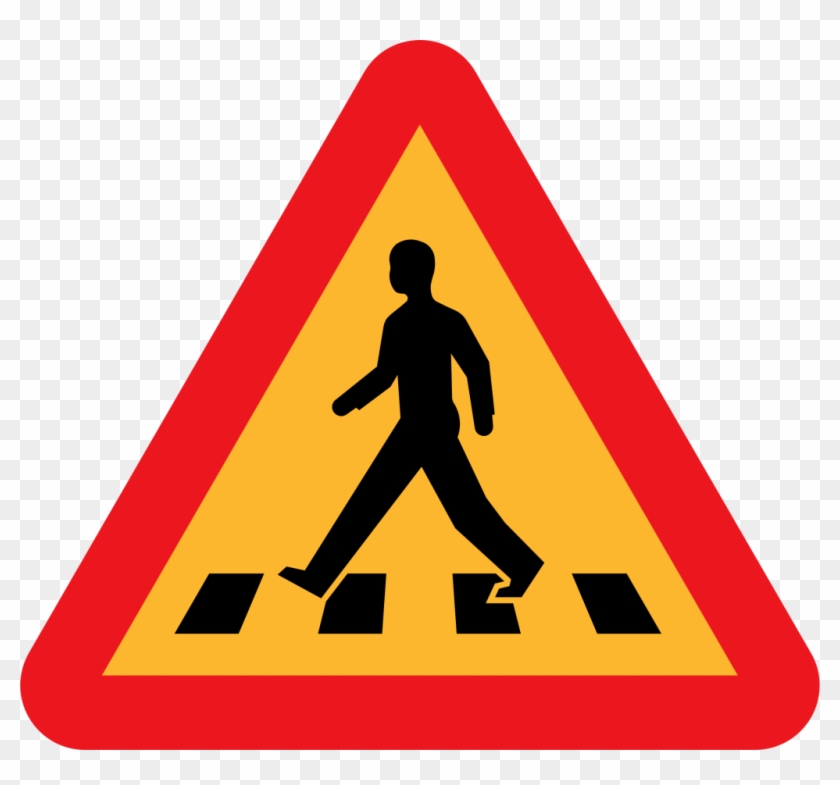 Safety Topic Image Road Sign Slippery Surface - Sign Slippery Road Clipart