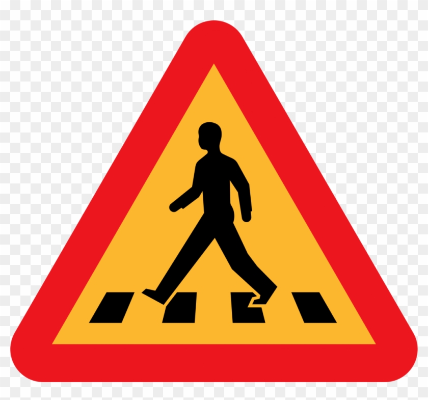 Safety Topic Image Road Sign Slippery Surface - Sign Slippery Road Clipart #581902