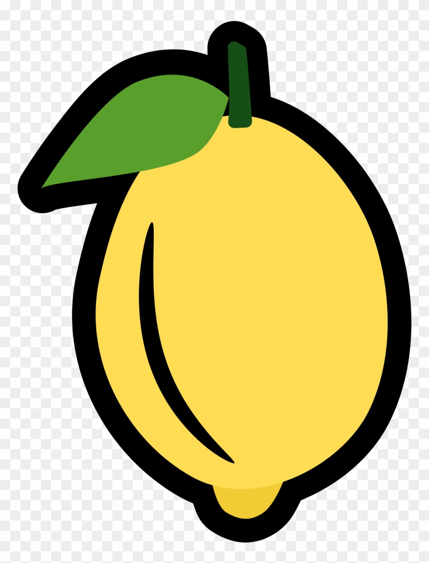 Lemon Icon - Lemon Icon Png Clipart #582830