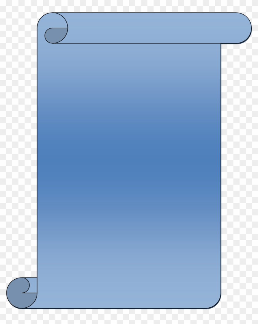Blue Scroll Clipart