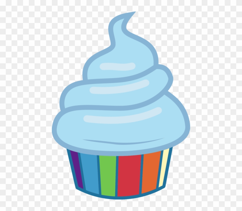 Free Png Download Rainbow Dash Cupcake Png Images Background - Rainbow Dash Cupcake Clipart