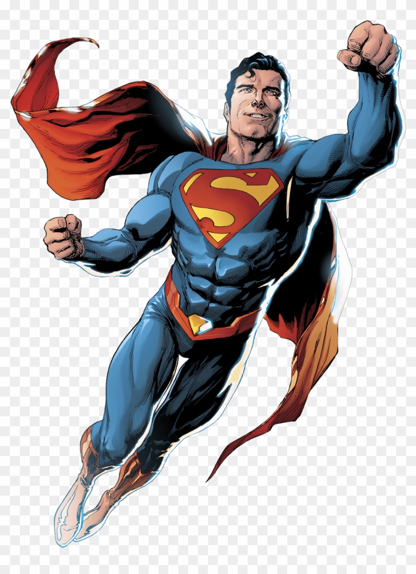 Cartoon Superman Png Image Background - Superman Cartoon Png Clipart