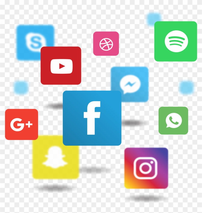 Social Media Png File - Facebook Instagram Circle Logo Clipart