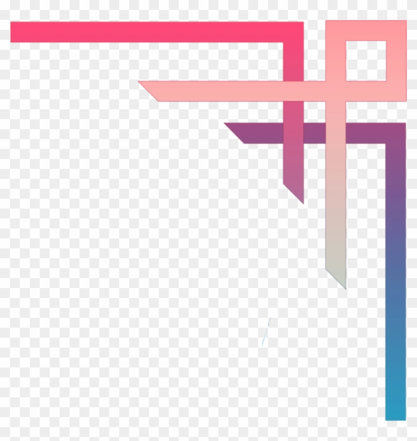 Free Download Vaporwave Aesthetic Border Png Clipart - Aesthetic Border Transparent #583553