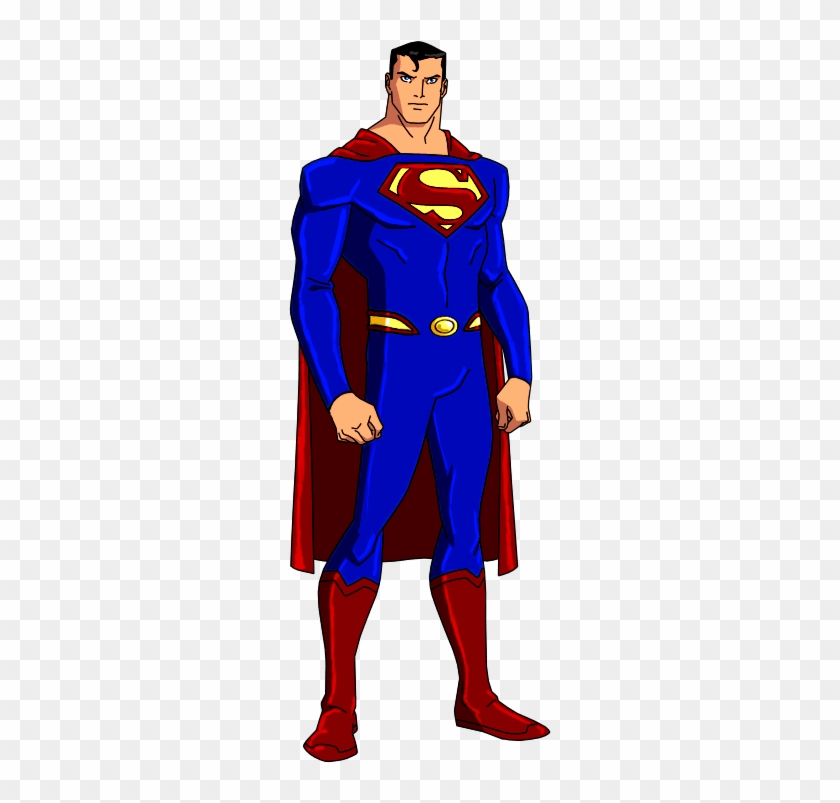 Cartoon Superman Png Download Image - Young Justice League Superman Clipart #583561