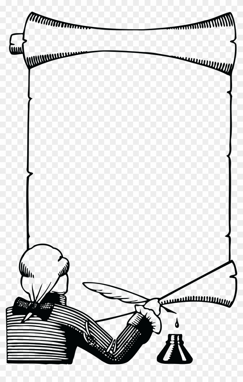 Thumb Image - Scroll Clipart Black And White Png Transparent Png
